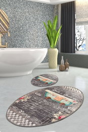 Mijölnir Juego de alfombras de baño Bain Multicolor